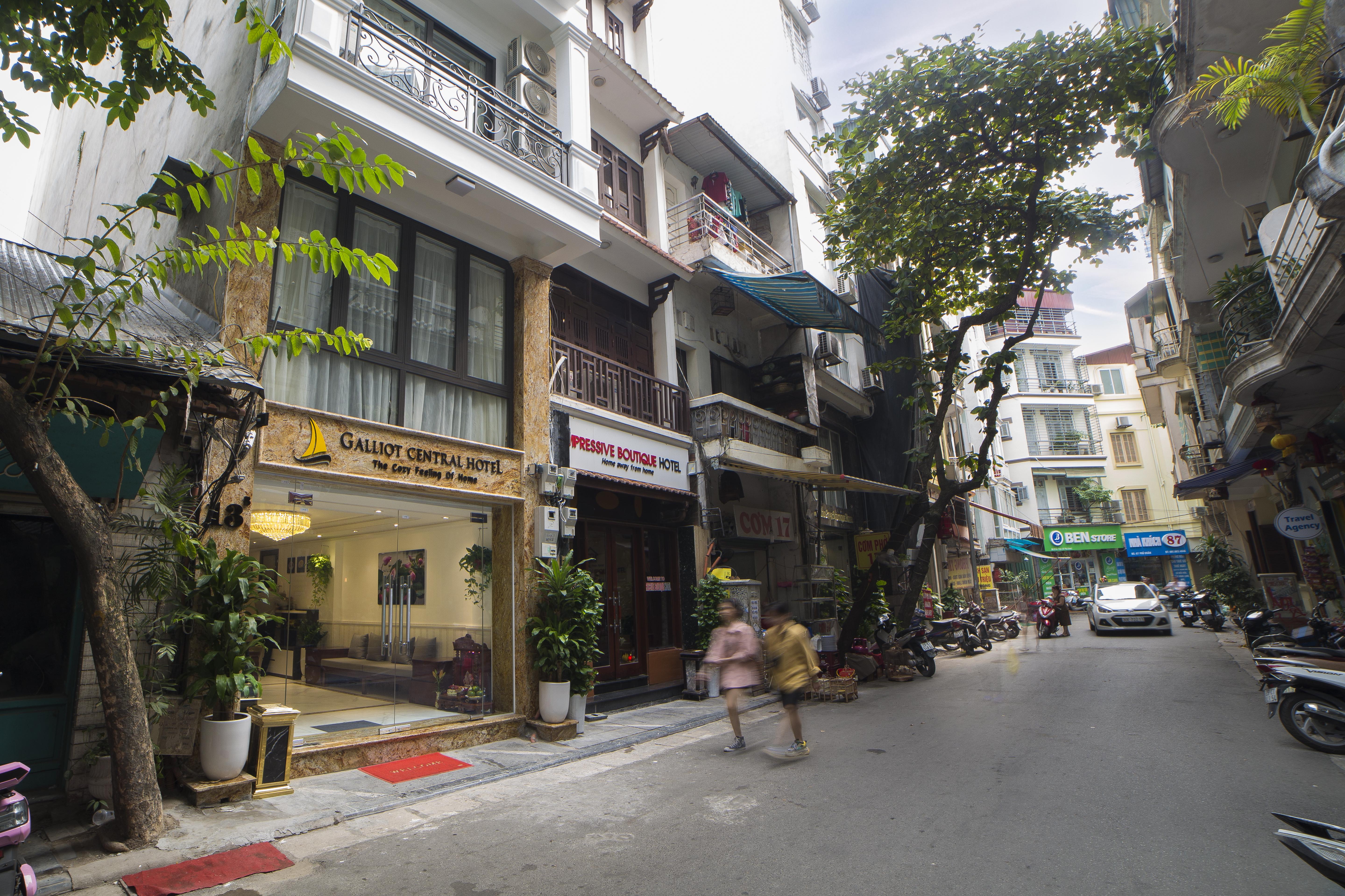 Galliot Central Hotel Hanoi Eksteriør bilde
